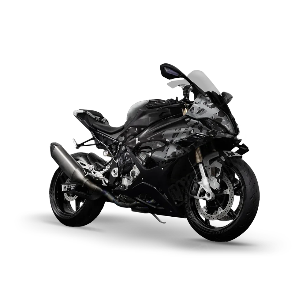 Tire Splatter Urban Night Sports Bike Wraps