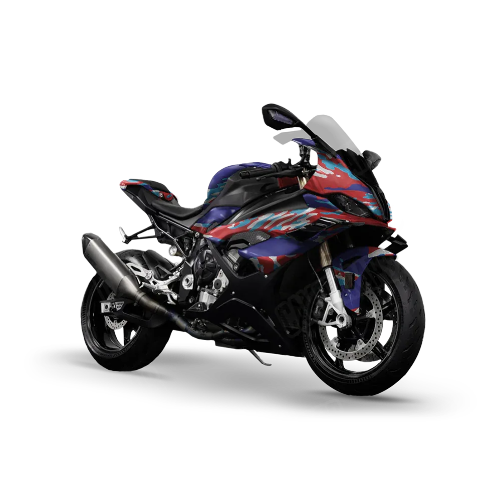 Vietnam Tiger Stripe M Series Sports Bike Wraps