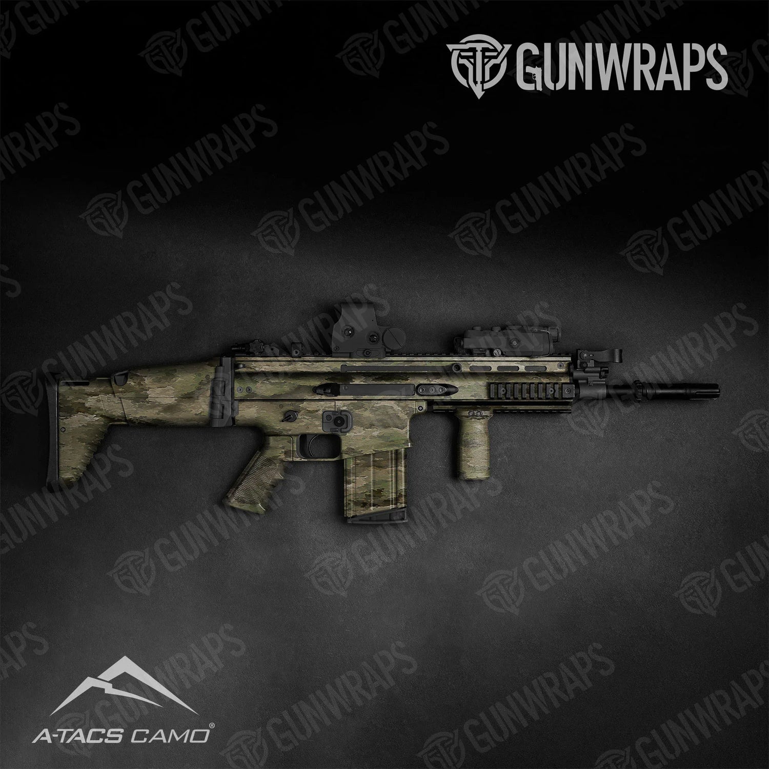 A-TACS iX Tactical Gun Skin Vinyl Wraps