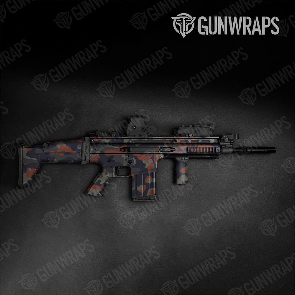 Classic Blue Copper Tactical Gun Skin Vinyl Wraps