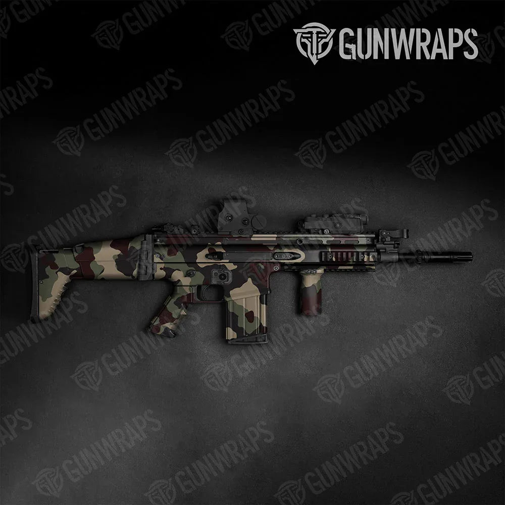 Cumulus Militant Blood Tactical Gun Skin Vinyl Wraps