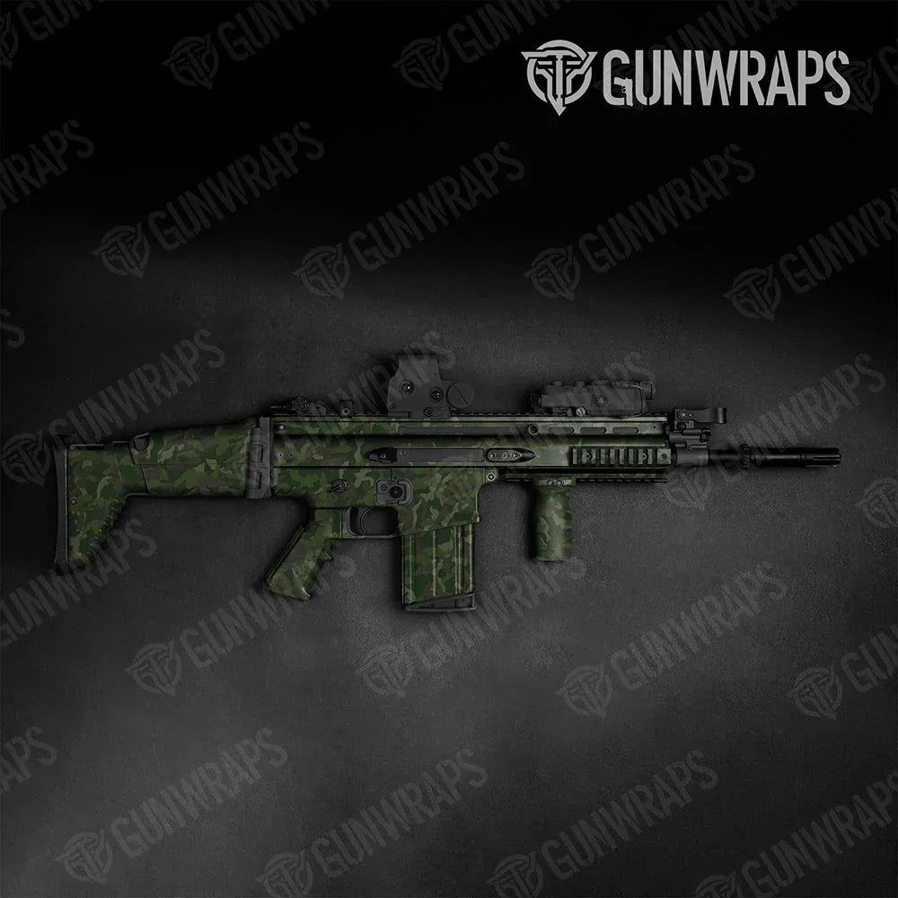 Erratic Army Dark Green Tactical Gun Skin Vinyl Wraps