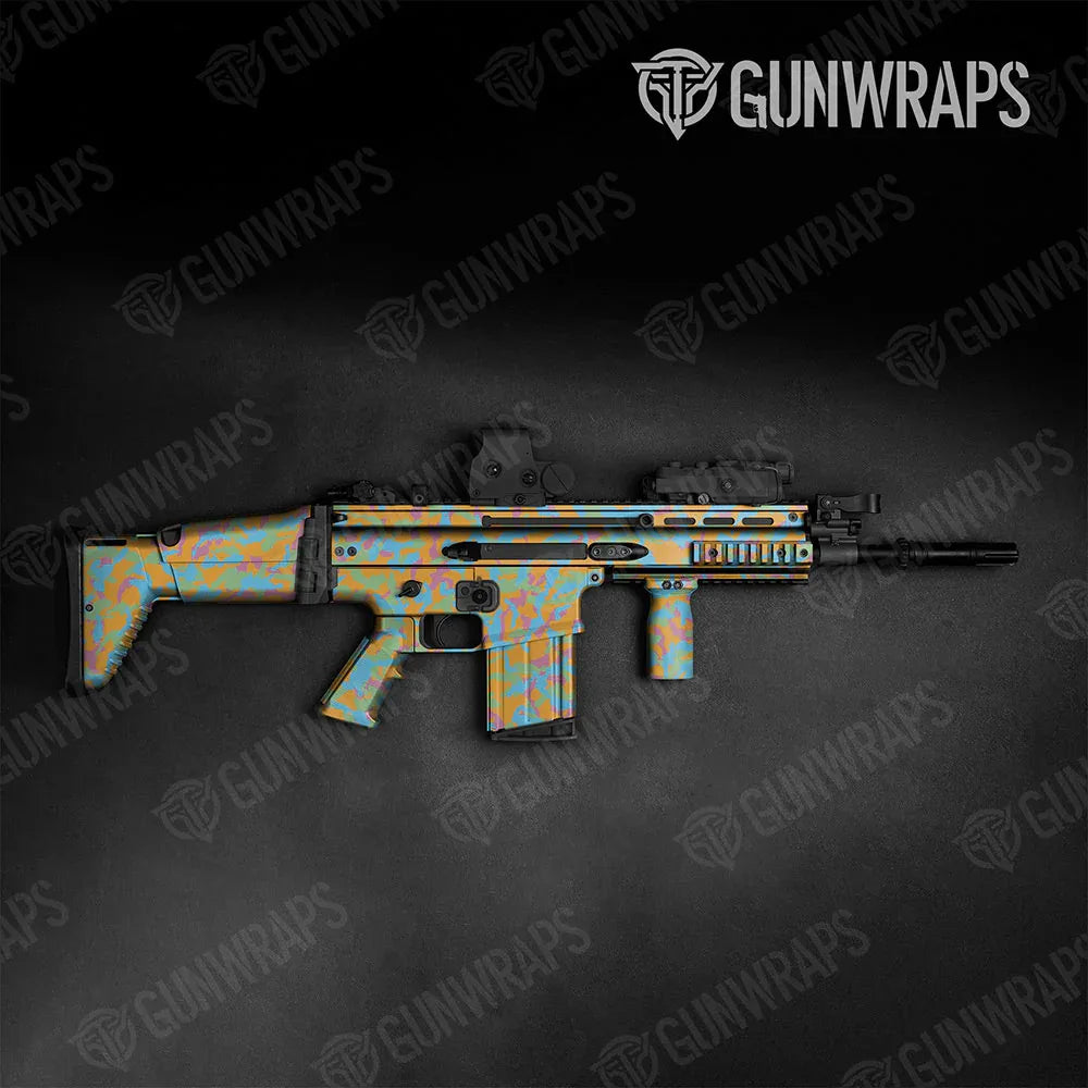 Erratic Sherbert Tactical Gun Skin Vinyl Wraps