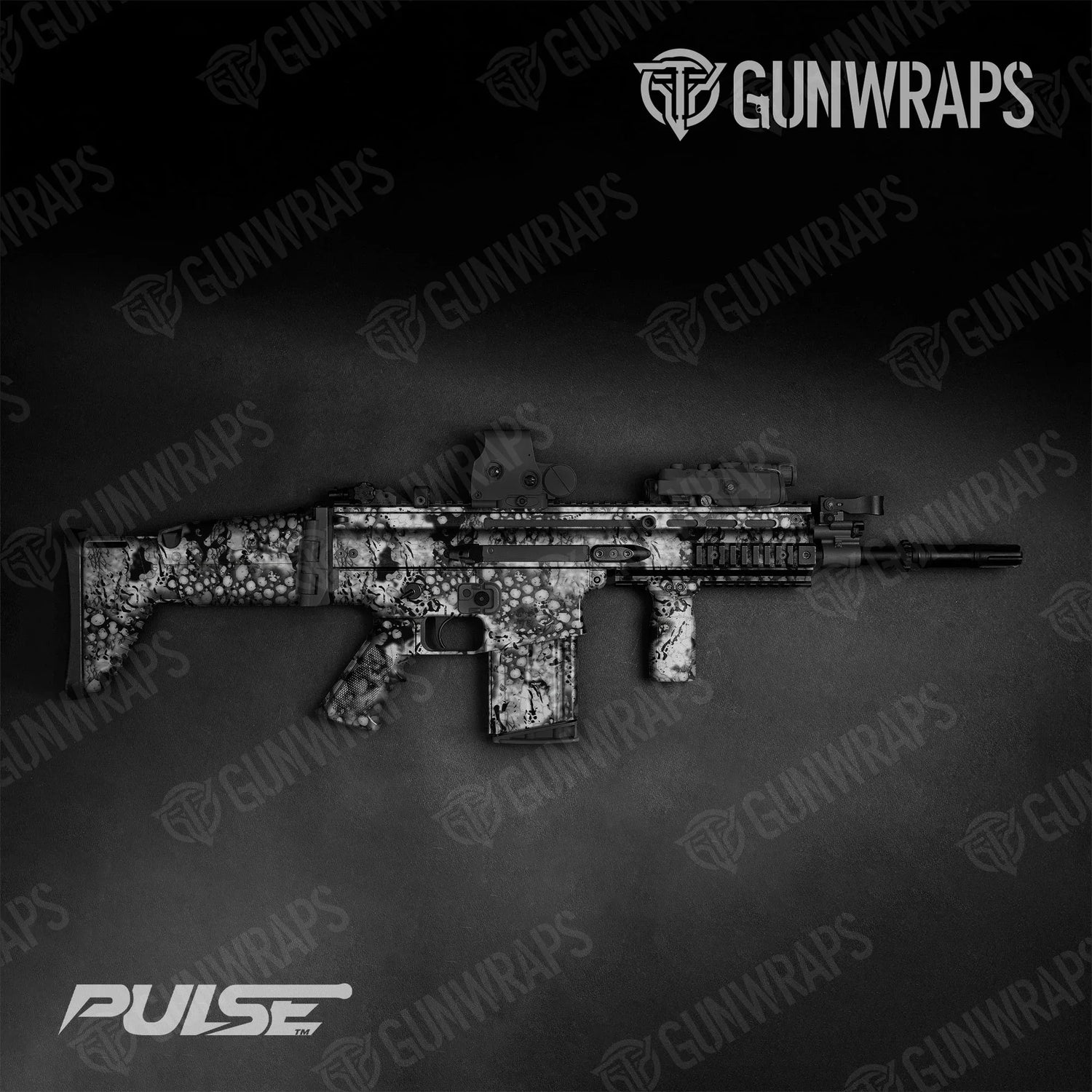 Pulse Blizzard Tactical Gun Skin Vinyl Wraps
