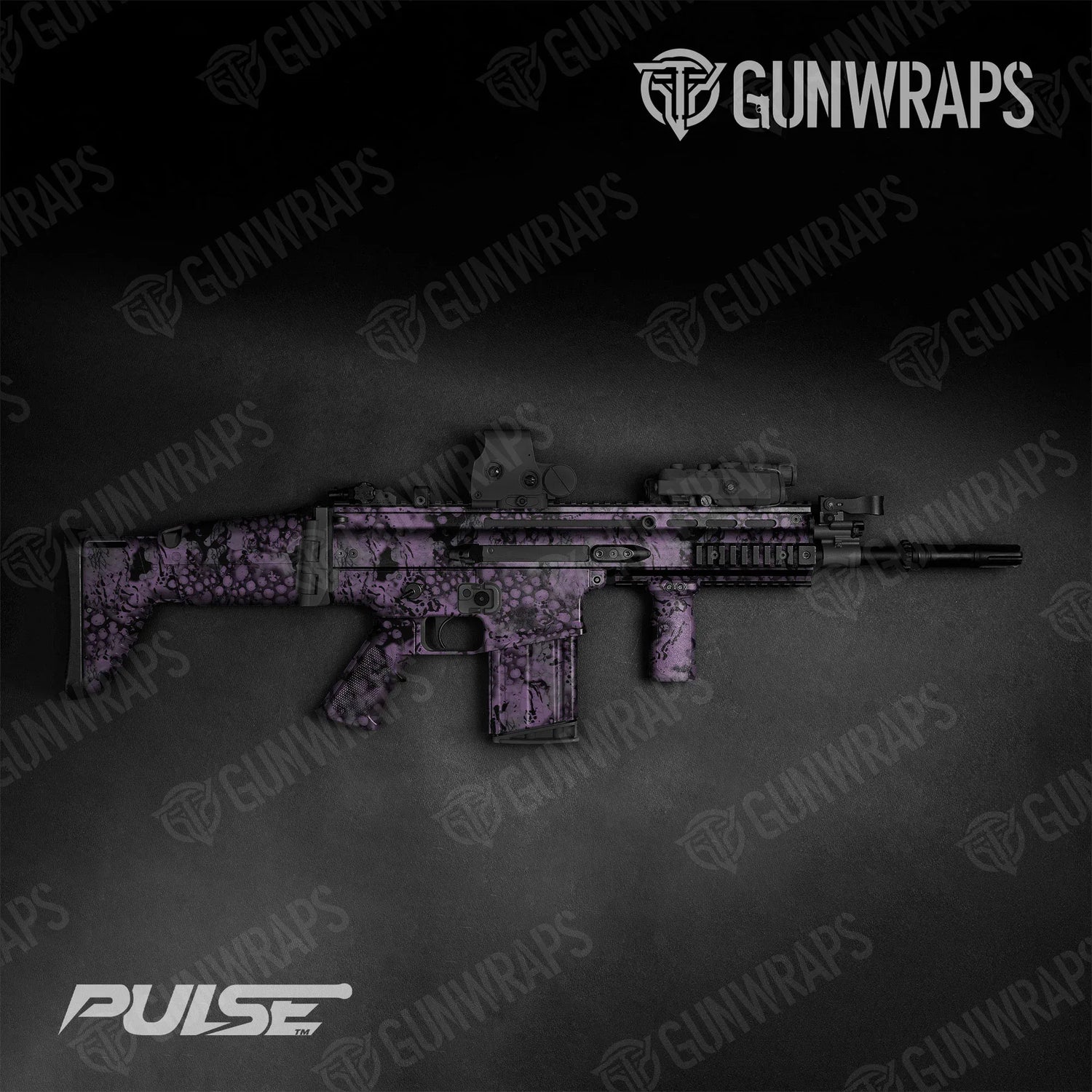 Pulse Galaxy Tactical Gun Skin Vinyl Wraps