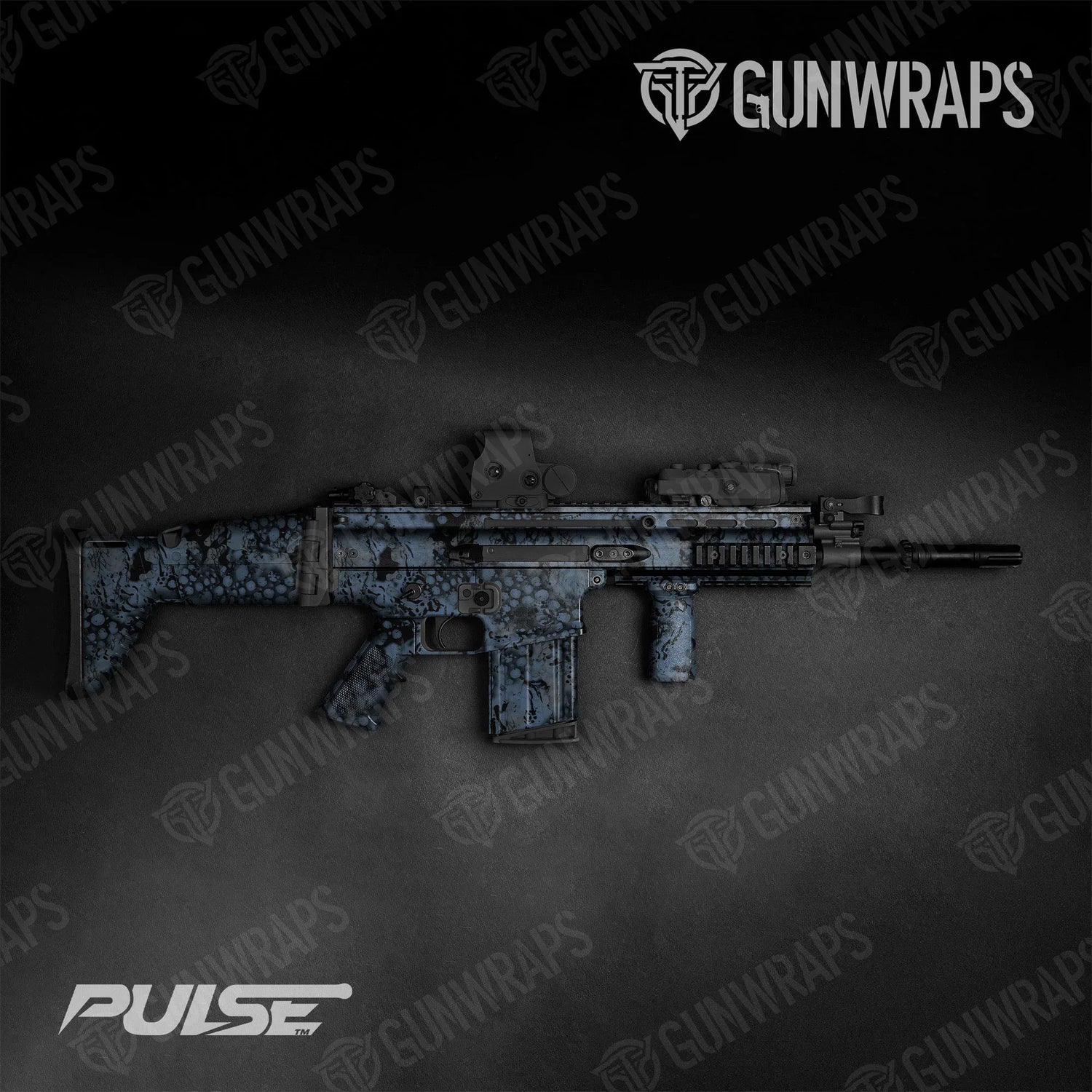 Pulse Riptide Tactical Gun Skin Vinyl Wraps