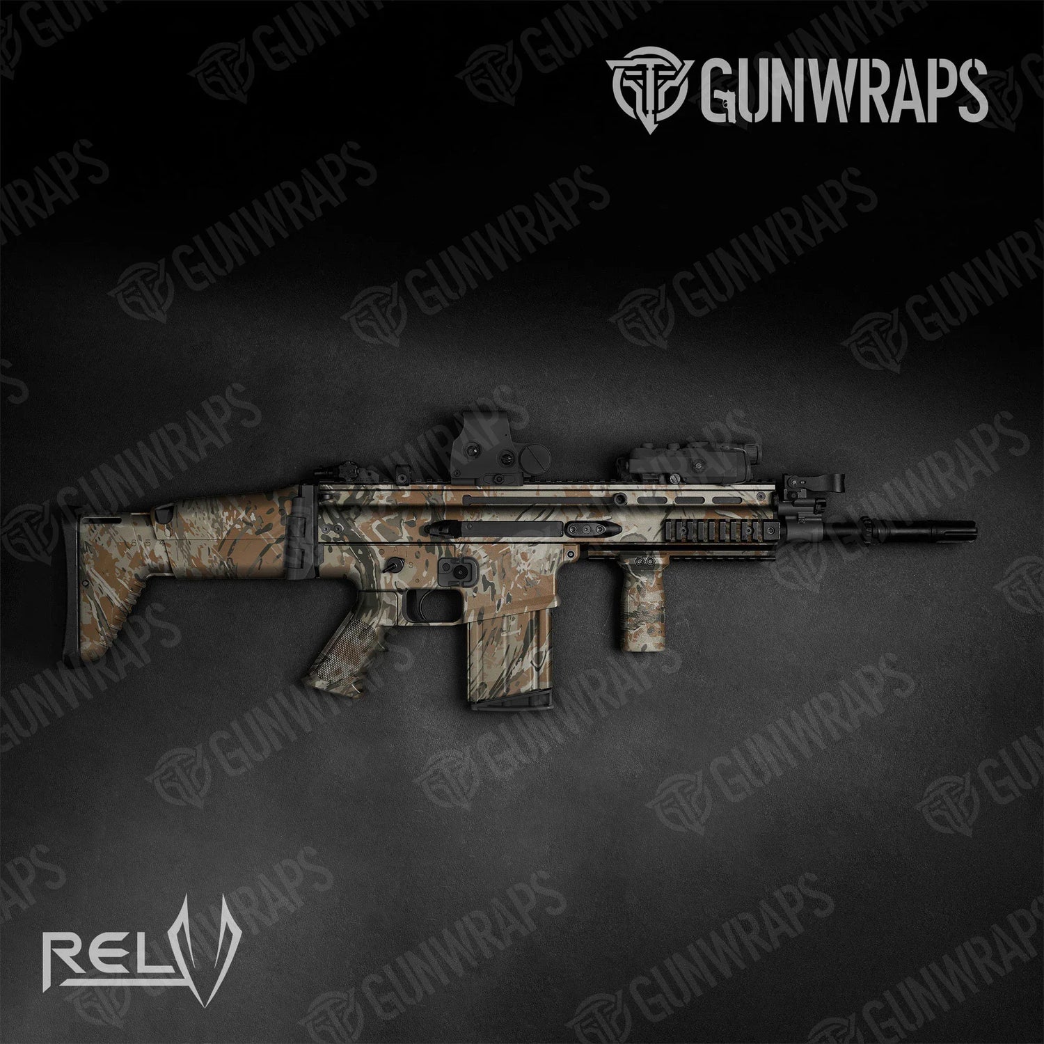 RELV Copperhead Tactical Gun Skin Vinyl Wraps
