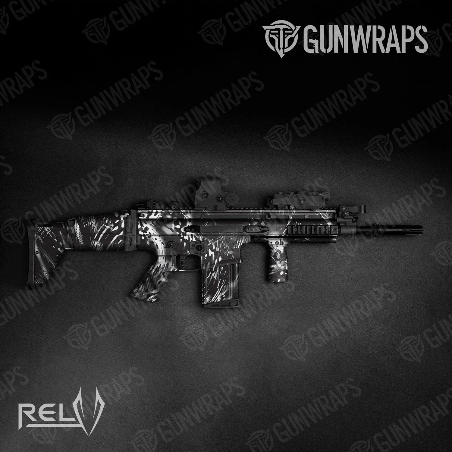 RELV Medusa Tactical Gun Skin Vinyl Wraps