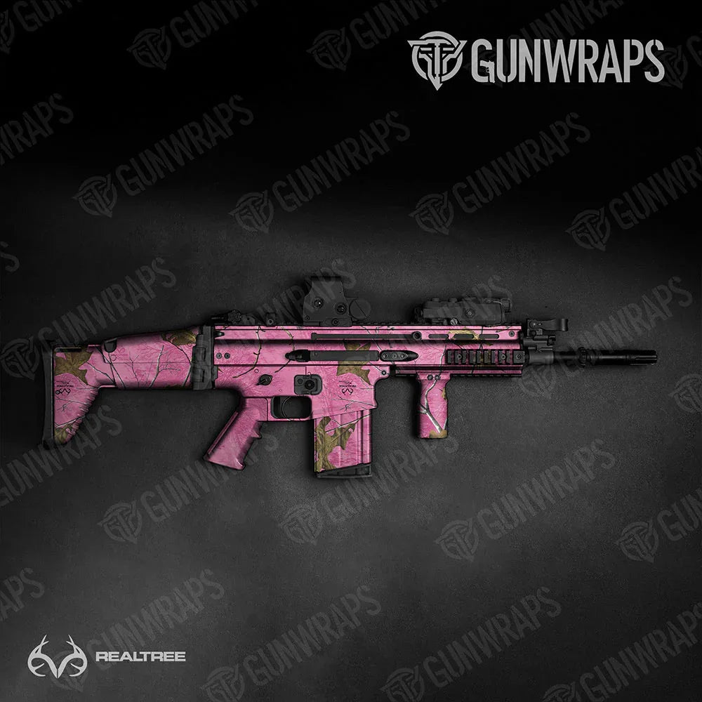 Realtree XTRA Colors Pink Tactical Gun Skin Vinyl Wraps