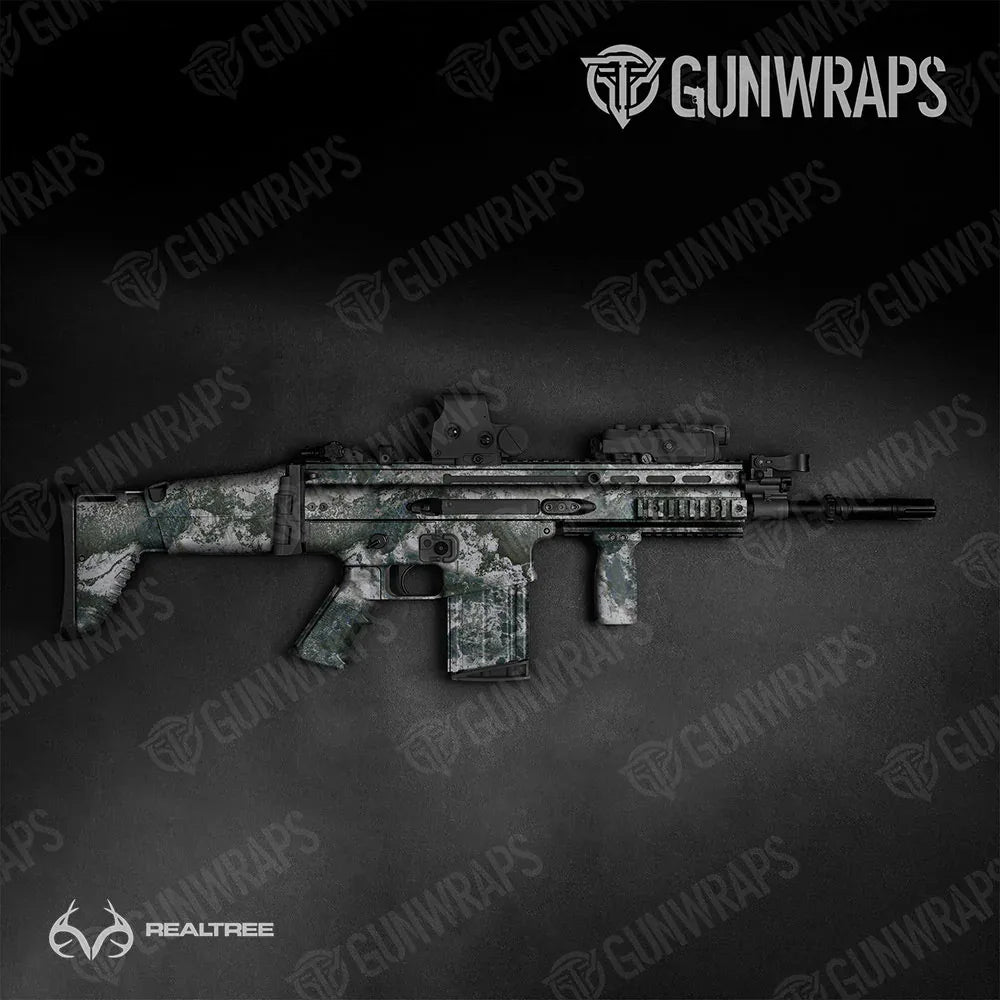 Realtree XTREME Greenland Tactical Gun Skin Vinyl Wraps