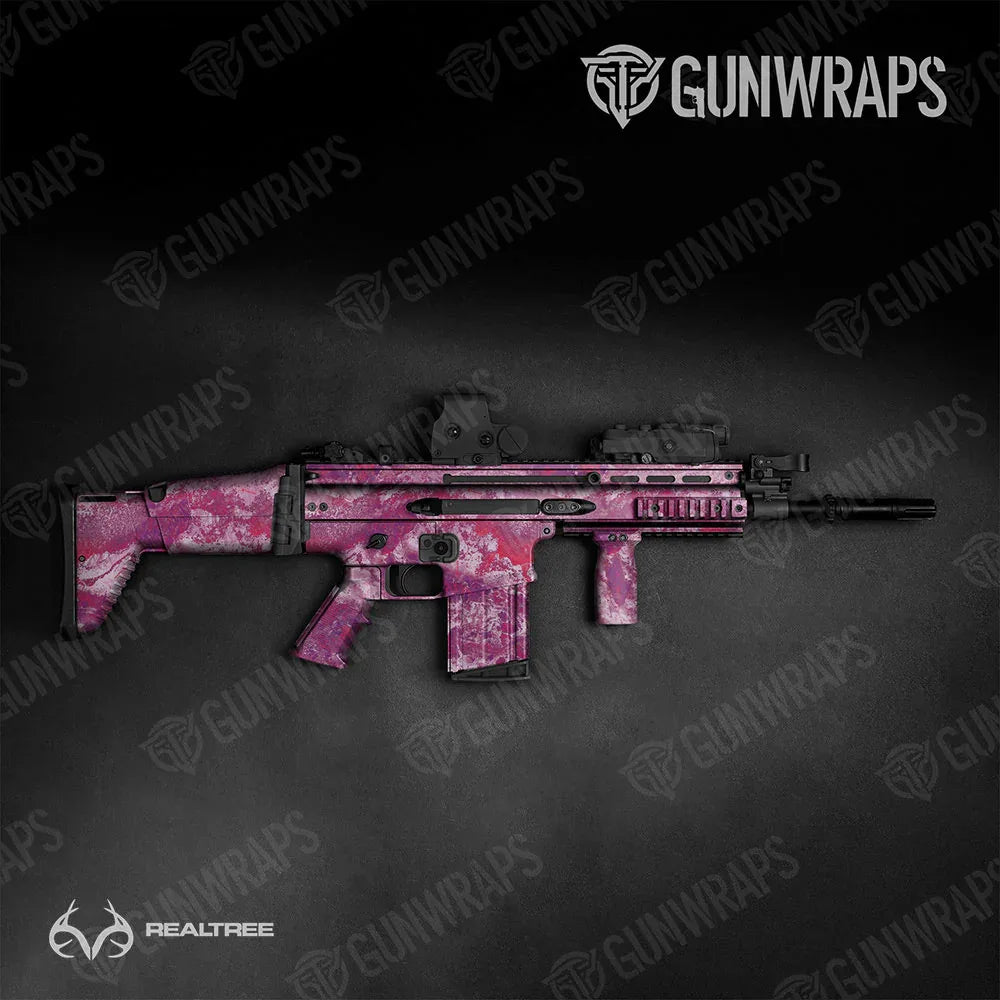 Realtree XTREME Hot Pop Tactical Gun Skin Vinyl Wraps