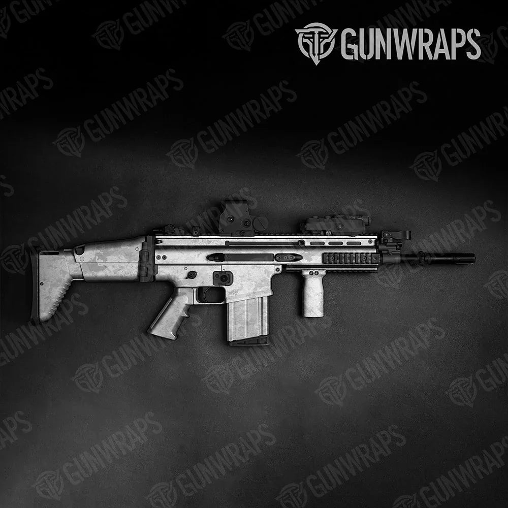 Substrate Snowstorm Tactical Gun Skin Vinyl Wraps