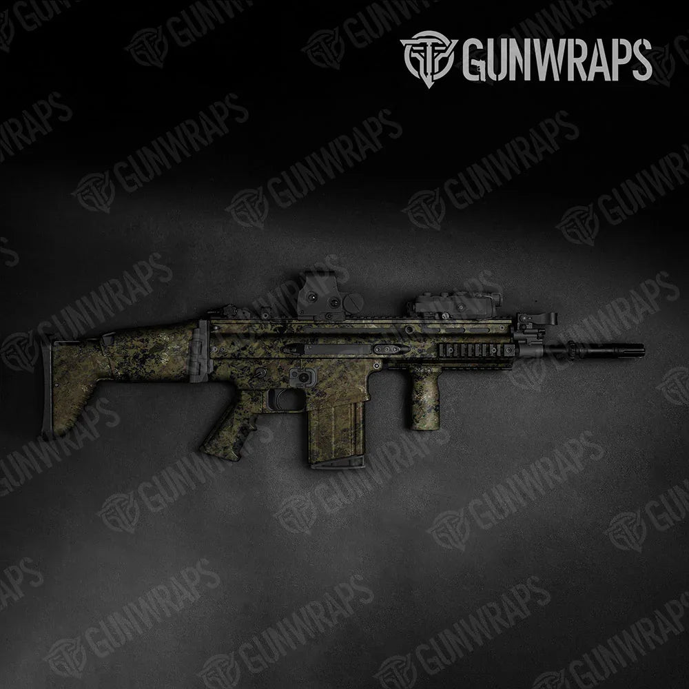 Substrate Surface Tactical Gun Skin Vinyl Wraps
