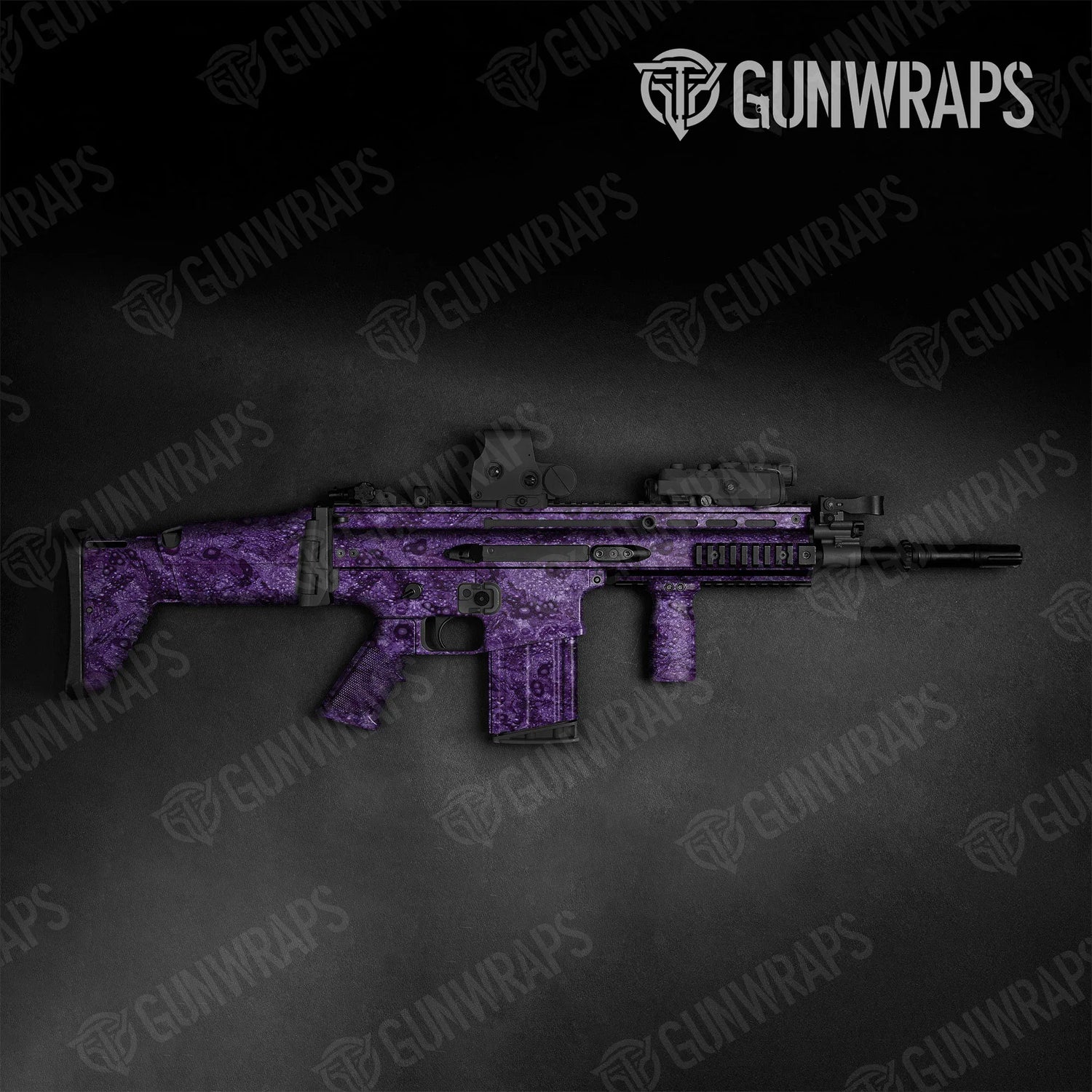 Toadaflage Purple Tactical Gun Skin Vinyl Wraps