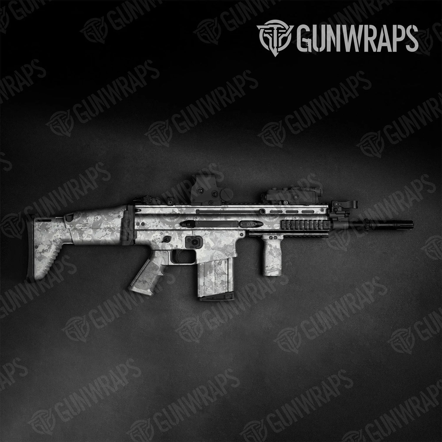 Veil Stoke Whiteout Tactical Gun Skin Vinyl Wraps