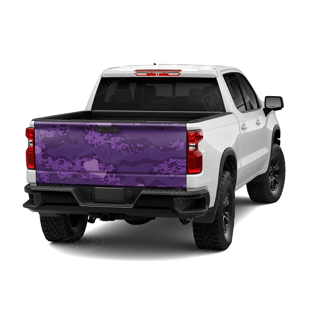Compound Elite Purple Tailgate Wraps