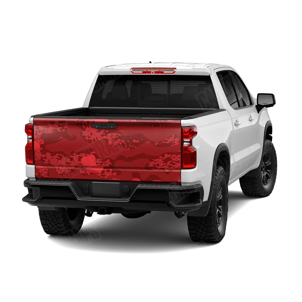 Compound Elite Red Tailgate Wraps