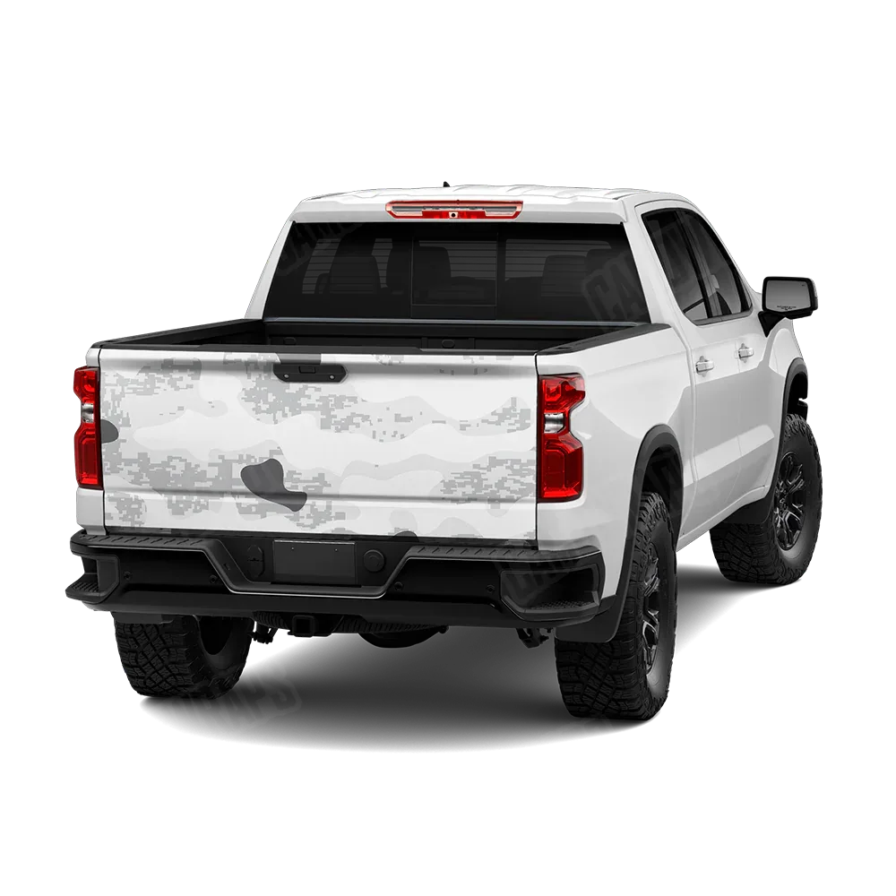 Compound Snow Tailgate Wraps