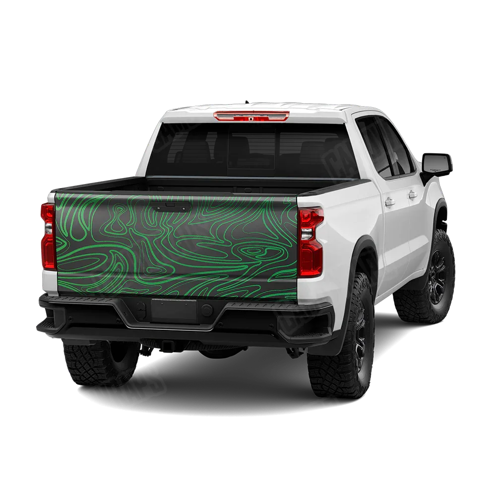 Damascus Green Tailgate Wraps