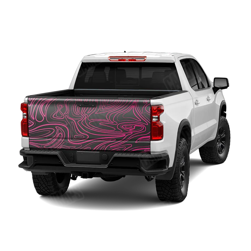 Damascus Magenta Tailgate Wraps