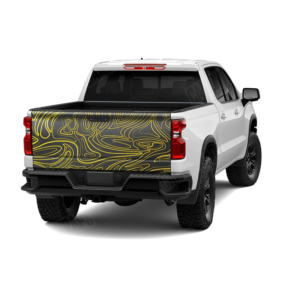 Damascus Yellow Tailgate Wraps