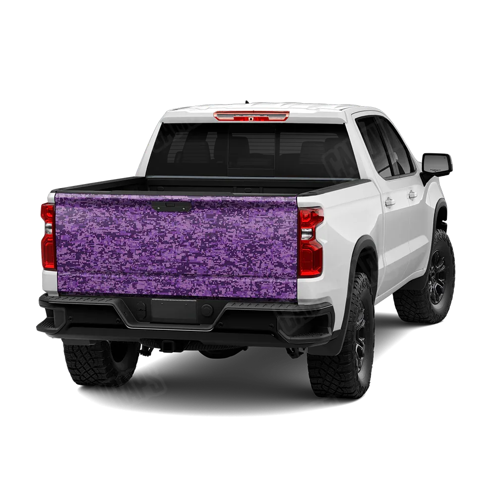 Digital Elite Purple Tailgate Wraps