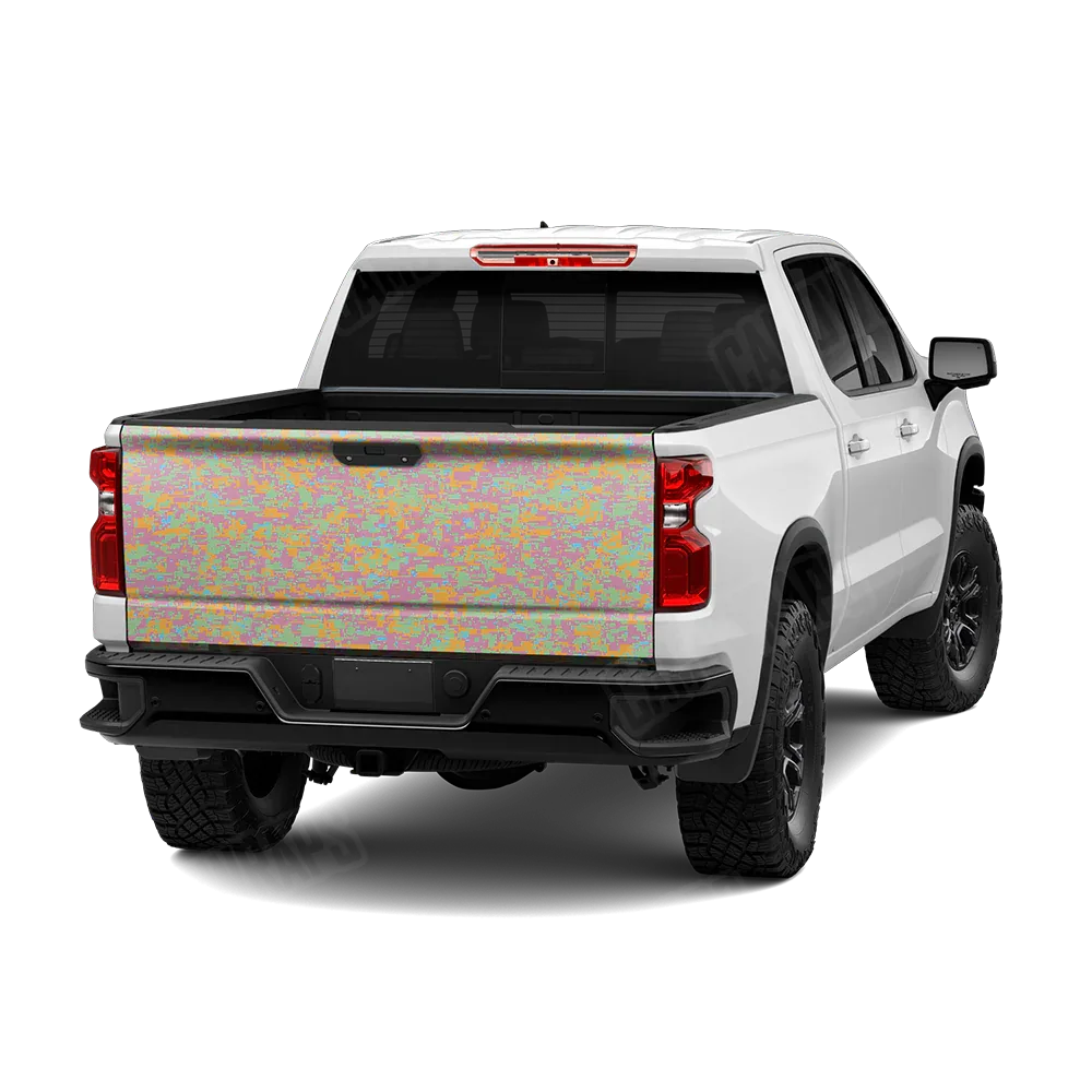 Digital Sherbert Tailgate Wraps