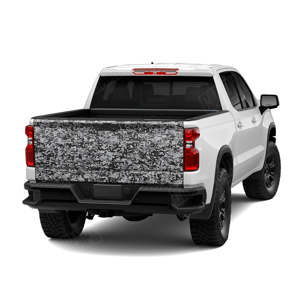 Digital Urban Night Tailgate Wraps