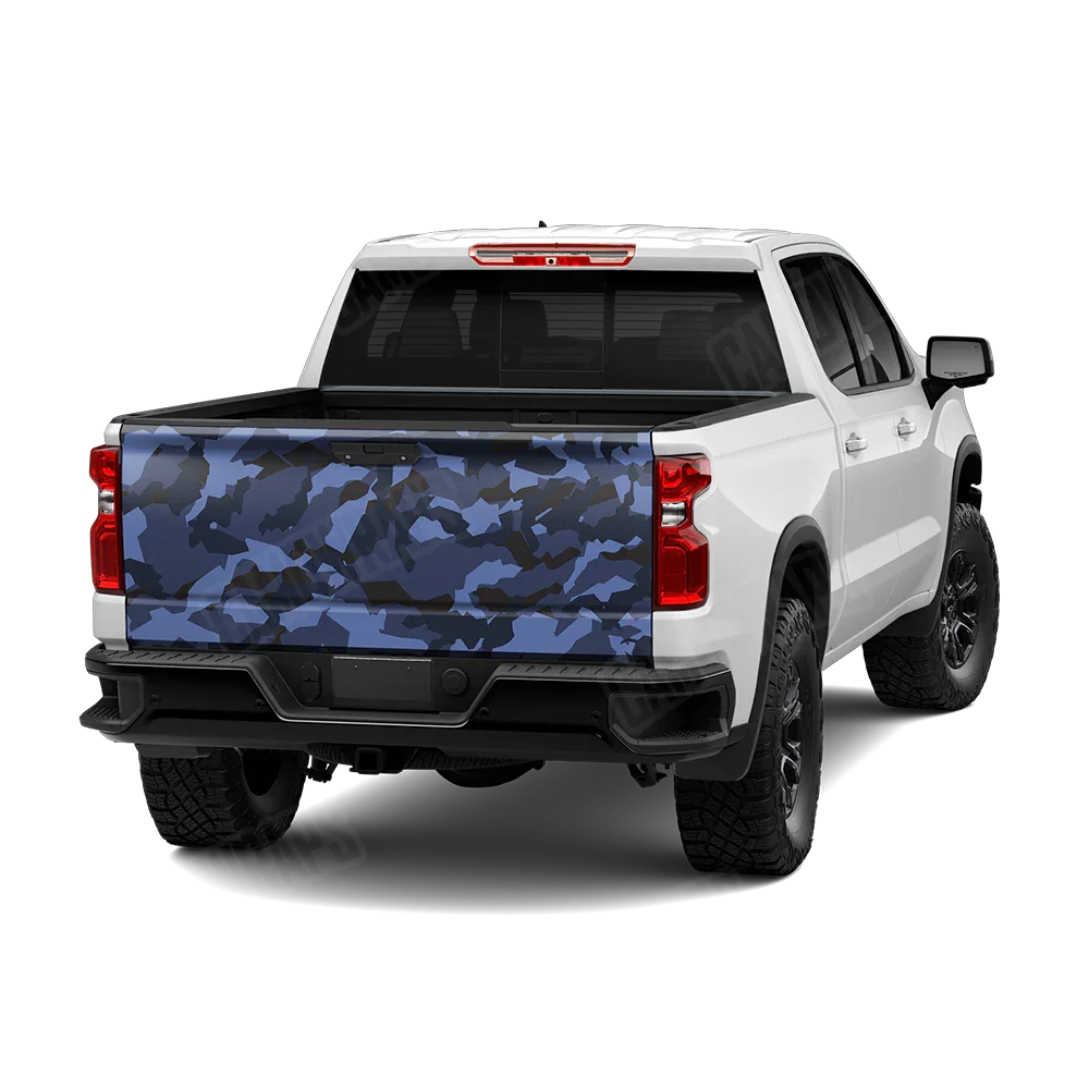 Erratic Blue Midnight Tailgate Wraps