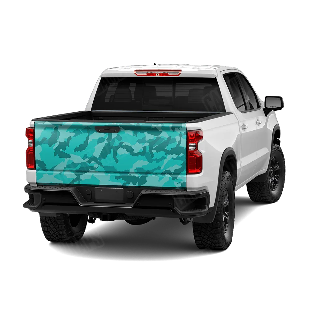 Erratic Elite Tiffany Blue Tailgate Wraps