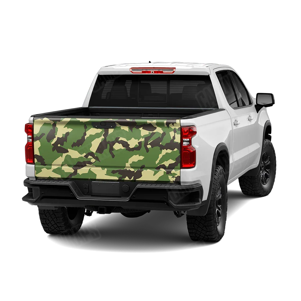 Erratic Jungle Tailgate Wraps