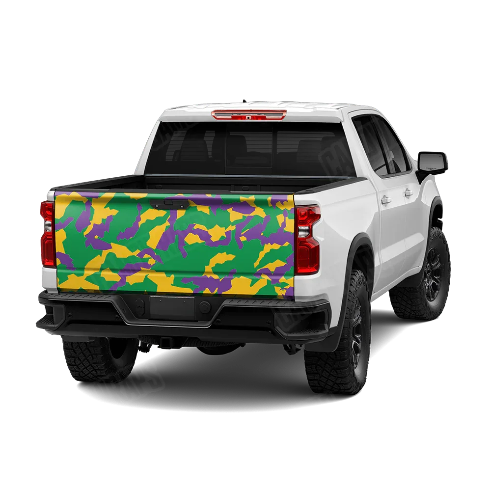 Erratic Mardi Gras Tailgate Wraps