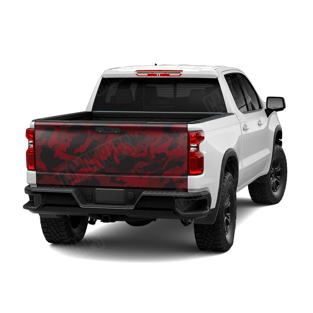 Erratic Vampire Red Tailgate Wraps