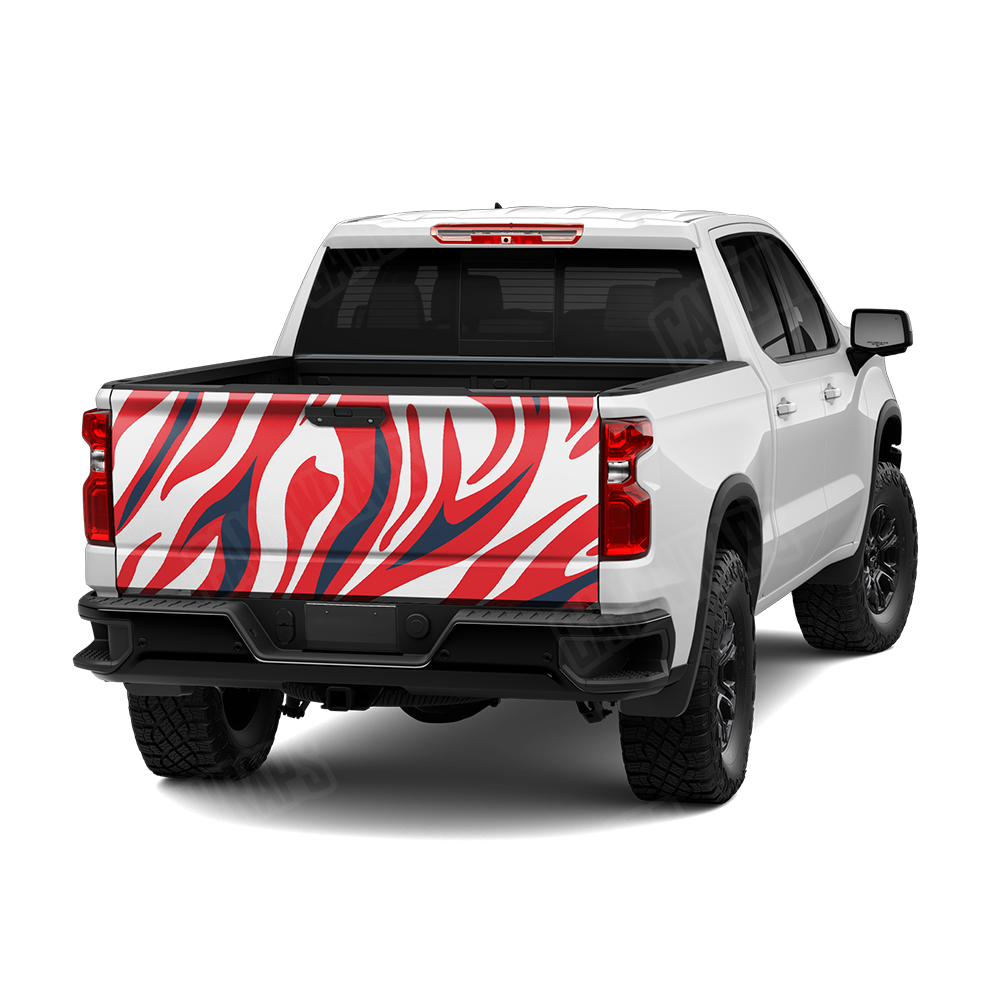 Fun Stripe America Tailgate Wraps