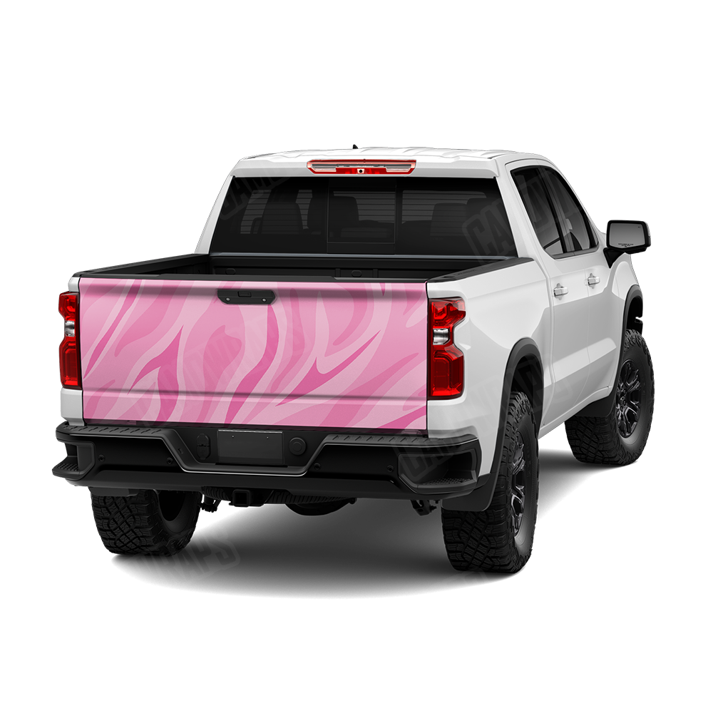 Fun Stripe Elite Pink Tailgate Wraps