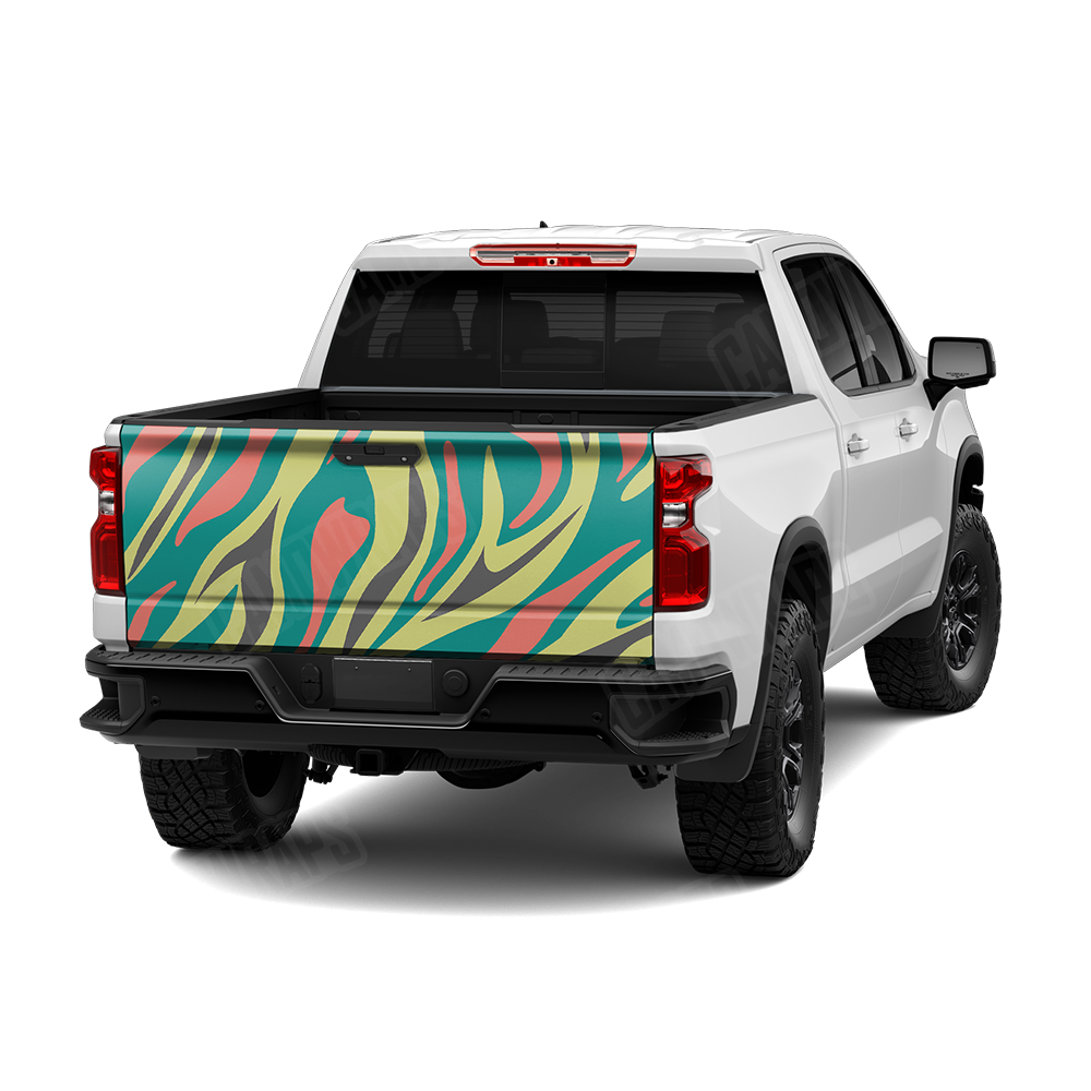Fun Stripe Fiesta Tailgate Wraps