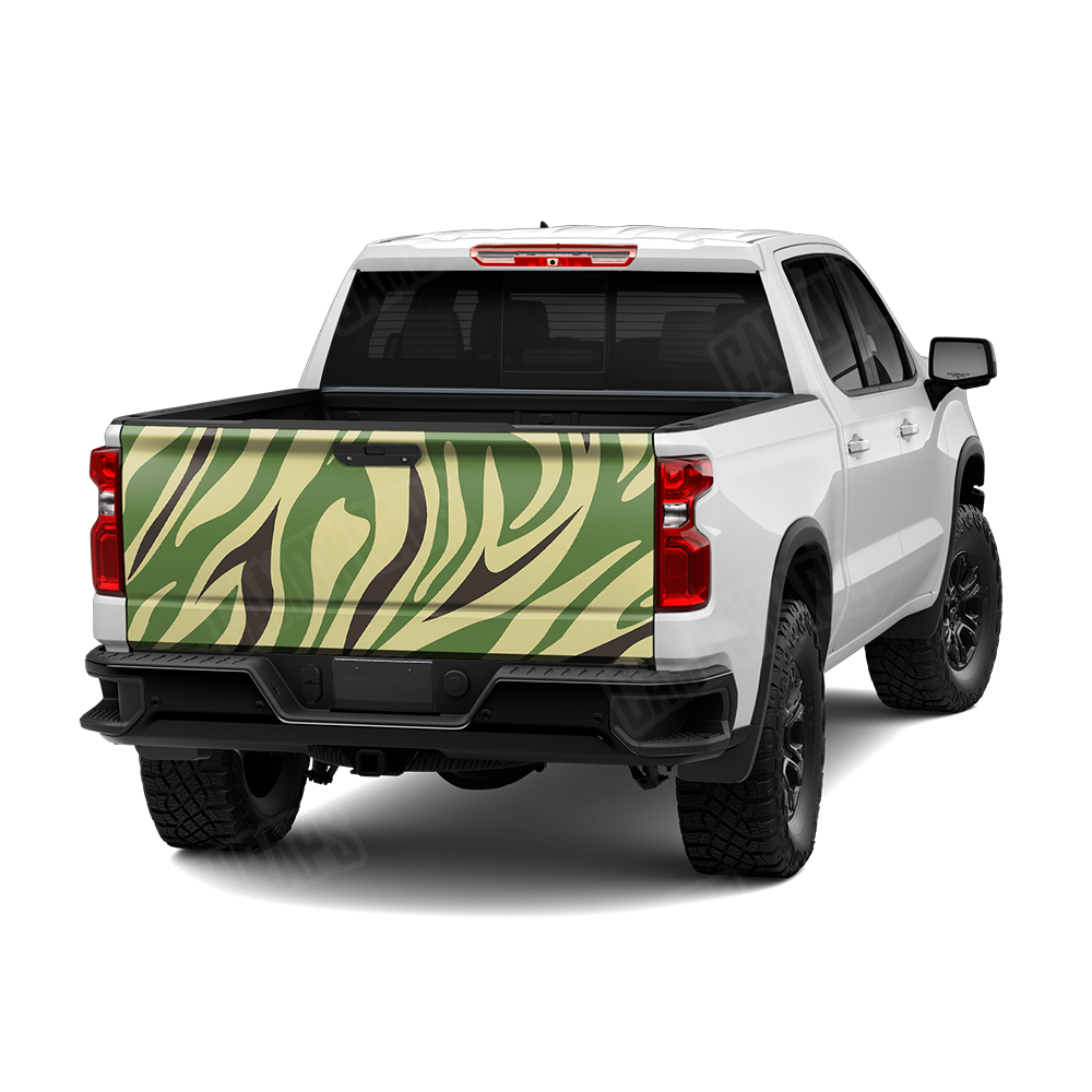 Fun Stripe Jungle Tailgate Wraps