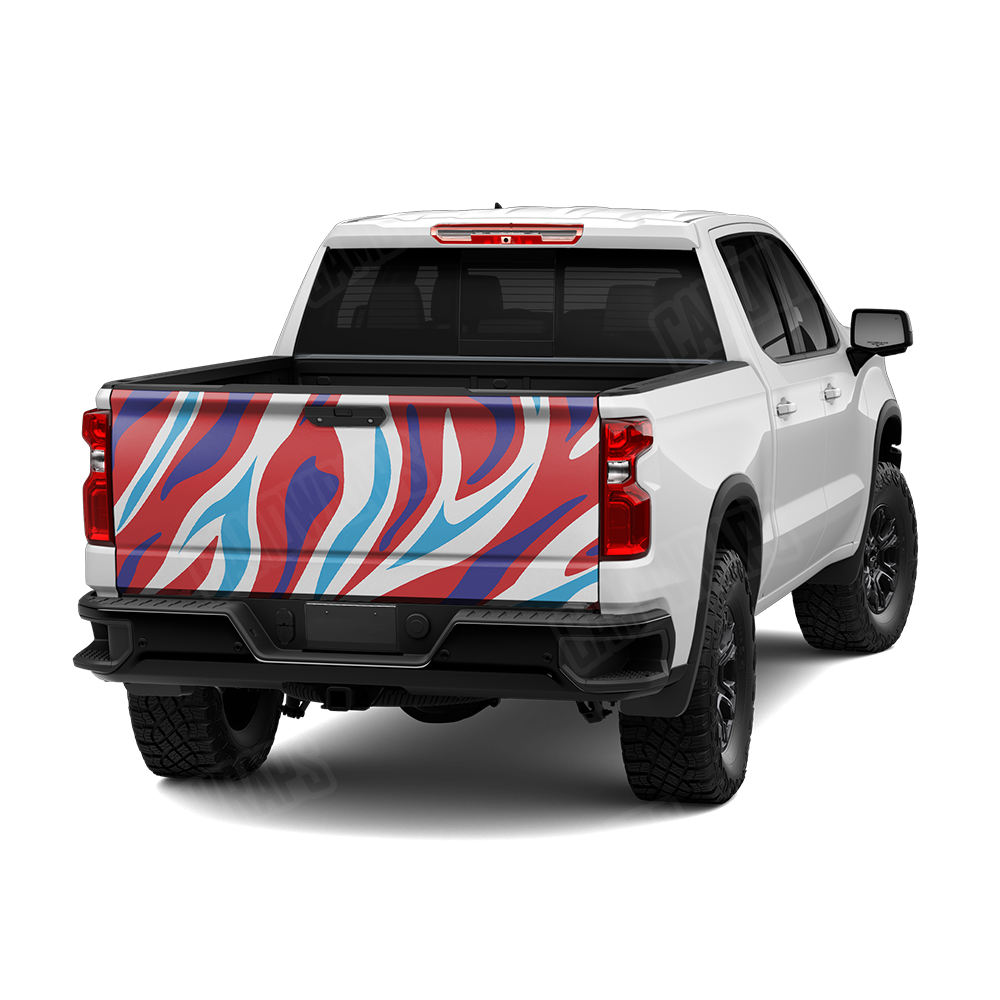 Fun Stripe M Series Tailgate Wraps