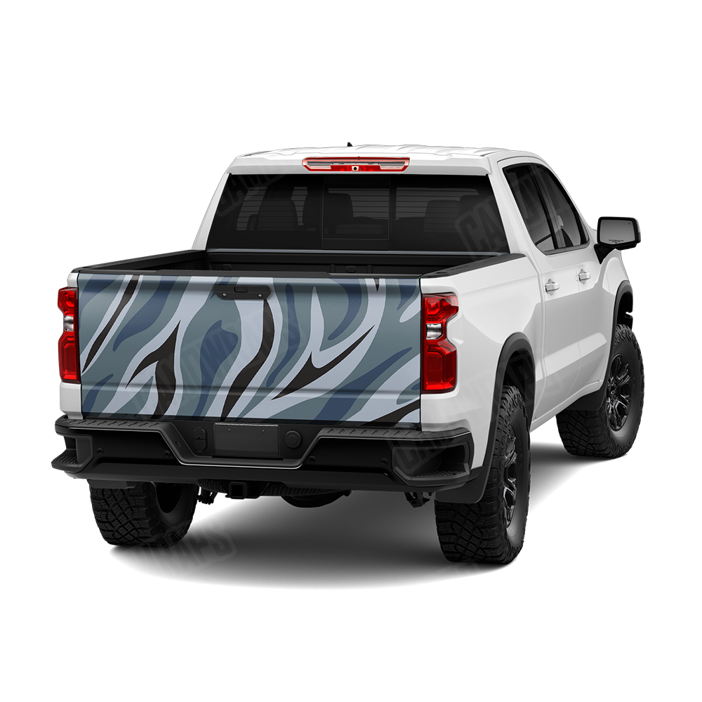 Fun Stripe Navy Tailgate Wraps