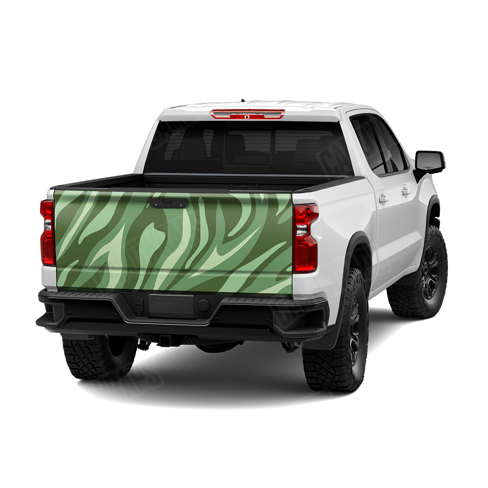 Fun Stripe Pistachio Tailgate Wraps