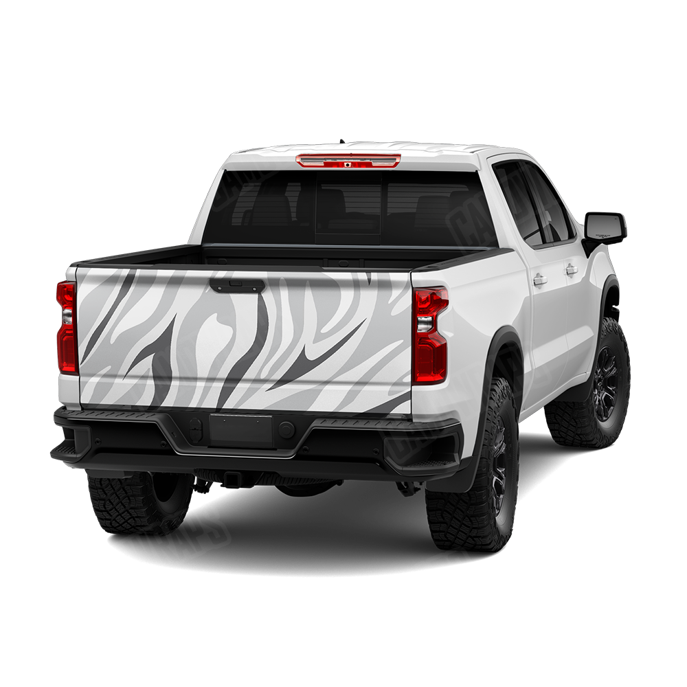 Fun Stripe Snow Tailgate Wraps