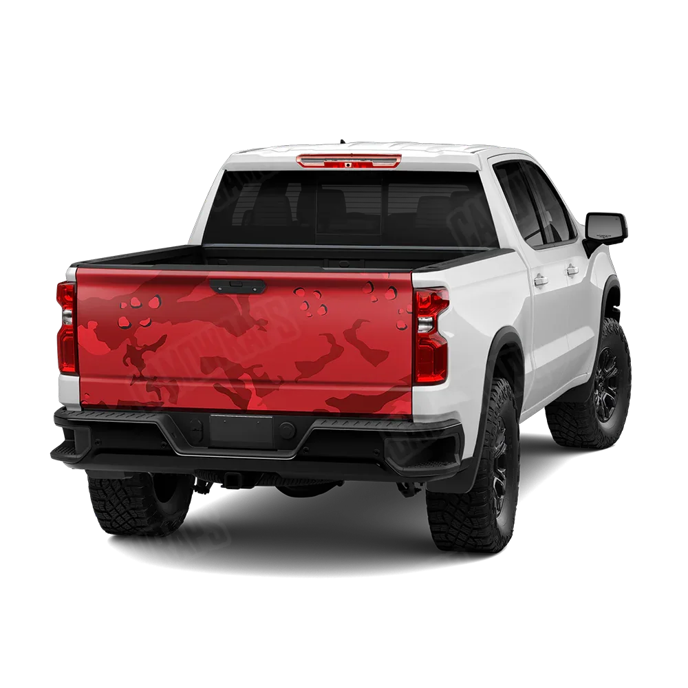 Battle Storm Elite Red Tailgate Wraps