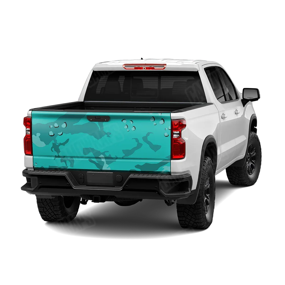 Battle Storm Elite Tiffany Blue Tailgate Wraps