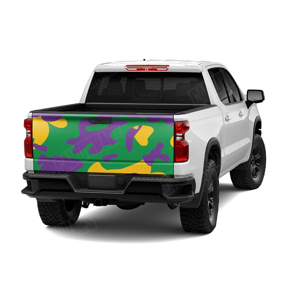 Classic Mardi Gras Tailgate Wraps