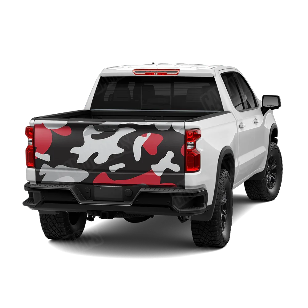 Classic Red Tiger Tailgate Wraps