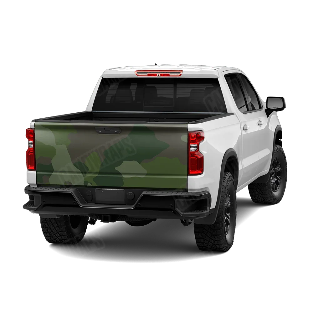Cumulus Army Dark Green Tailgate Wraps