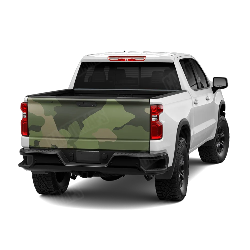 Cumulus Army Green Tailgate Wraps