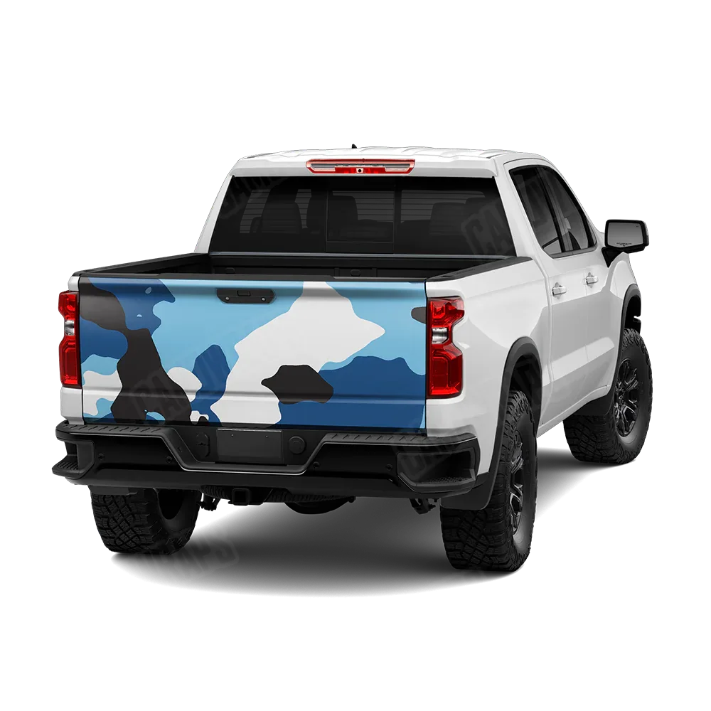 Cumulus Baby Blue Tailgate Wraps