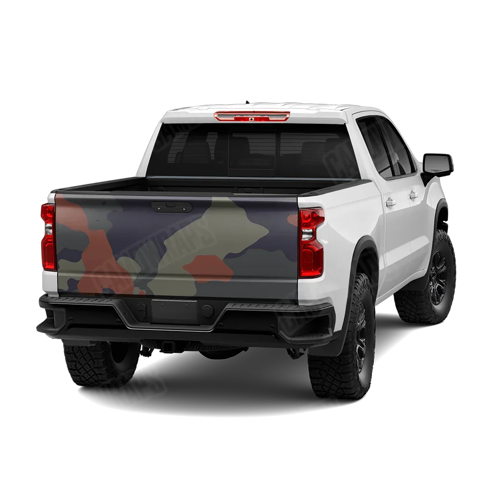 Cumulus Blue Copper Tailgate Wraps