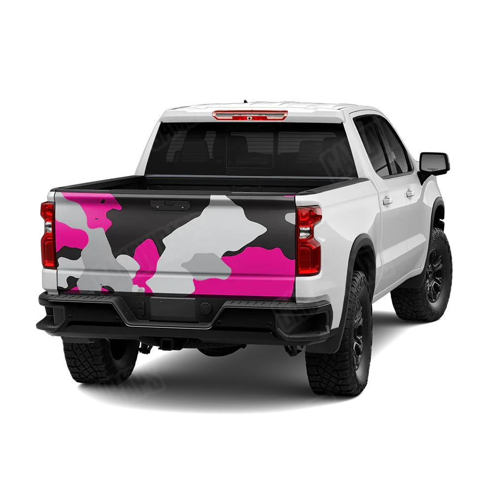 Cumulus Magenta Tiger Tailgate Wraps